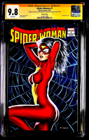 SPIDER-WOMAN #1 CGC SS 9.8 ORIGINAL ART SKETCH JESSICA DREW SPIDER-MAN AVENGERS0