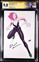 AMAZING SPIDER-MAN #20 CGC SS 9.8 DAVID NAKAYAMA EXCLUSIVE VIRGIN VARIANT GWEN2
