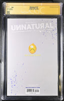 UNNATURAL #12 CGC SS 9.8 KUNKKA LIM EXCLUSIVE SFW VARIANT SEXY PIG GIRL NYMPHO1