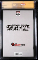 MILES MORALES SPIDER-MAN #10 CGC SS 9.8 JOE JUSKO NYCC EXCLUSIVE VIRGIN VARIANT1
