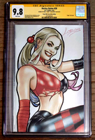 HARLEY QUINN #28 CGC SS 9.8 LOBOS EXCLUSIVE FOIL VIRGIN VARIANT BATMAN JOKER IVY0