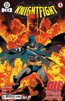 DC K.O. KNIGHTFIGHT #1 NM DAN MORA APOKOLIPS BATMAN VS BATMEN DC COMICS 11/50