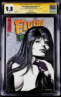 ELVIRA MEETS VINCENT PRICE #1 CGC SS 9.8 ORIGINAL ART SKETCH HORROR HOLLYWOOD0