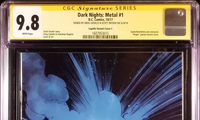 DARK NIGHTS METAL #1 CGC SS 9.8 SNYDER CAPULLO EXCLUSIVE VIRGIN VARIANT C BATMAN1