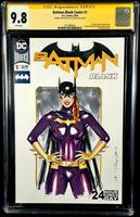 BATMAN #1 CGC SS 9.8 BATGIRL ORIGINAL ART SKETCH JOKER HARLEY QUINN ROBIN GOTHAM0