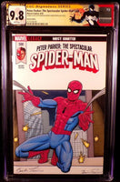 PETER PARKER THE SPECTACULAR SPIDER-MAN #300 CGC SS 9.8 ORIGINAL ART SKETCH GWEN0