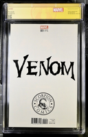 VENOM #1 CGC SS 9.8 MARK BAGLEY NEGATIVE VIRGIN VARIANT SPIDER-MAN 1ST LEE PRICE1