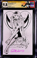 AMAZING SPIDER-MAN #25 CGC SS 9.8 GREG LAND 1:50 VIRGIN SKETCH VARIANT MARY JANE0