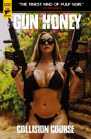 GUN HONEY COLLISION COURSE #1 2 3 4 COSPLAY 4-BOOK VARIANT SET NM SENSUAL ACTION1