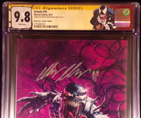 VENOM #35 CGC SS 9.8 MASTRAZZO EXCLUSIVE VIRGIN VARIANT SPIDER-MAN CARNAGE KNULL1