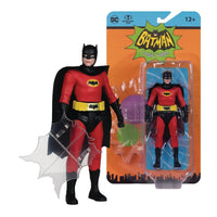 DC COMICS RETRO RED BATMAN '66 MOVIE POSTER 6" ACTION FIGURE MCFARLANE TOYS0