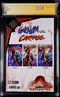 GWENOM VS CARNAGE #2 CGC SS 9.8 J SCOTT CAMPBELL EXCLUSIVE VARIANT SPIDER-MAN MJ1