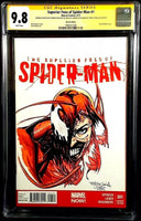 SUPERIOR FOES OF SPIDER-MAN #1 CGC SS 9.8 ORIGINAL ART SKETCH VENOM CARNAGE0