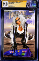 GIANT-SIZE BLACK CAT INFINITY SCORE #1 CGC SS 9.8 GREG HORN EXCLUSIVE VARIANT0