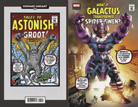 WHAT IF GALACTUS TRANSFORMED SPIDER-GWEN #1 STEPHEN SEGOVIA HOMAGE VARIANT NM0