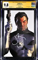 PUNISHER #1 CGC SS 9.8 ALEX ROSS TIMELESS VARIANT SIGNED & SKETCHED JON BERNTHAL0