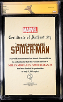 MILES MORALES SPIDER-MAN #8 CGC SS 9.8 SKOTTIE YOUNG RARE SDCC EXCLUSIVE VARIANT1