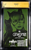 CATWOMAN #50 CGC SS 9.8 NATHAN SZERDY EXCLUSIVE VARIANT BATMAN HARLEY QUINN IVY1