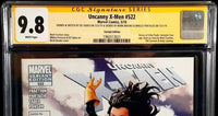 UNCANNY X-MEN #522 CGC SS 9.8 3X MARK BROOKS 1:25 VARIANT + ORIGINAL ART SKETCH2