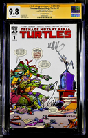 TEENAGE MUTANT NINJA TURTLES #1 CGC SS 9.8 SKOTTIE YOUNG EXCLUSIVE VARIANT TMNT0