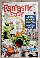 FANTASTIC FOUR #1 FACSIMILE FOIL EDITION SET NM STAN LEE JACK KIRBY MARVEL 20251