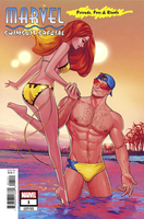 MARVEL SWIMSUIT SPECIAL FRIENDS FOES & RIVALS #1 JEAN & CYCLOPS VARIANT NM X-MEN0