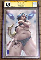 UNNATURAL #12 CGC SS 9.8 KUNKKA LIM EXCLUSIVE SFW VARIANT SEXY PIG GIRL NYMPHO 20