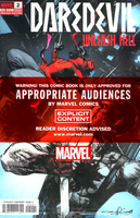 DAREDEVIL UNLEASH HELL RED BAND #2 ZAFFINO VARIANT NM MUSE KINGPIN ECHO ELEKTRA0