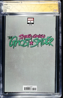 SPIDER-GWEN GHOST-SPIDER #1 CGC SS 9.8 LOBOS 1:50 VIRGIN VARIANT MARVEL COMICS1
