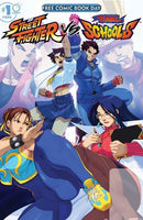 STREET FIGHTER VS RIVALS SCHOOLS #1 FCBD VARIANT NM CHUN-LI SAKURA EDGE KYOKO0