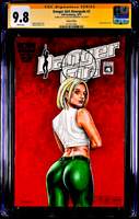 DANGER GIRL RENEGADE #2 CGC SS 9.8 ORIGINAL ART SKETCH SPY ABBEY CHASE IDW COMIC0