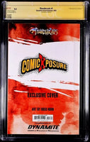 THUNDERCATS #1 CGC SS 9.8 GREG HORN EXCLUSIVE 2-BOOK VARIANT SET LION-O CHEETARA2