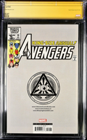 AVENGERS ANNUAL #10 CGC SS 9.8 DAVID NAKAYAMA EXCLUSIVE FACSIMILE VIRGIN VARIANT1