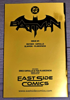 BATMAN #1 MEGACON EXCLUSIVE GOLD FOIL VARIANT NM SCOTT SNYDER GREG CAPULLO DC1