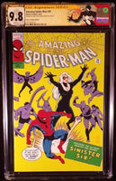 AMAZING SPIDER-MAN #20 CGC SS 9.8 JOHN TYLER CHRISTOPHER RETRO VARIANT BLACK CAT0