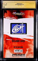 THUNDERCATS #1 CGC SS 9.8 GREG HORN EXCLUSIVE 2-BOOK VARIANT SET LION-O CHEETARA4