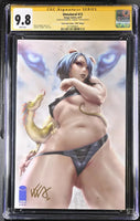 UNNATURAL #12 CGC SS 9.8 KUNKKA LIM EXCLUSIVE SFW VARIANT SEXY PIG GIRL NYMPHO0