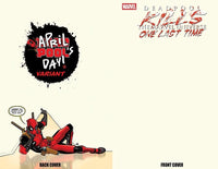 DEADPOOL KILLS THE MARVEL UNIVERSE ONE LAST TIME #1 APRIL POOLS DAY VARIANT NM0