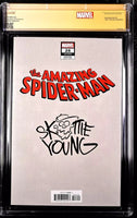 AMAZING SPIDER-MAN #26 CGC SS 9.8 SKOTTIE YOUNG EXCLUSIVE VARIANT MS MARVEL DIES3