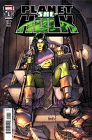 PLANET SHE-HULK #1 NM AARON KUDER HULK SAKAAR JENNIFER WALTERS MARVEL COMICS0
