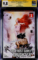 CIMMERIAN: THE FROST-GIANT'S DAUGHTER #1 CGC SS 9.8 JAY ANACLETO VARIANT CONAN0