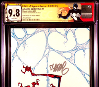 AMAZING SPIDER-MAN #1 CGC SS 9.8 SKOTTIE YOUNG EXCLUSIVE VIRGIN VARIANT MARYJANE1