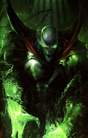 SPAWN #284 FRANCESCO MATTINA VIRGIN VARIANT NM NEW VIOLATOR TODD MCFARLANE IMAGE0
