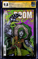 DOOM #1 CGC SS 9.8 1:25 VARIANT MARIA WOLF SANFORD GREENE GALACTUS FANTASTIC 42