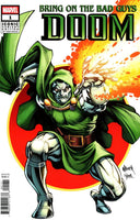 BRING ON THE BAD GUYS DOOM #1 TODD NAUCK ICONIC VARIANT NM FANTASTIC FOUR MARVEL0