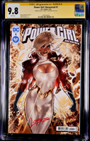 POWER GIRL UNCOVERED #1 CGC SS 9.8 LOBOS VARIANT EARTH 2 SUPERMAN DC COMICS0