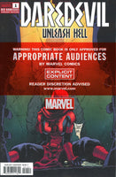 DAREDEVIL UNLEASH HELL RED BAND #1 PHILIP TAN VARIANT NM MUSE KINGPIN ELEKTRA0