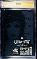 CATWOMAN #47 CGC SS 9.8 NATALI SANDERS EXCLUSIVE MUSHOT VIRGIN VARIANT BATMAN1