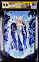 IMMORAL X-MEN #1 CGC SS 9.8 MARK BROOKS 1:50 VIRGIN VARIANT SINISTER EMMA FROST0