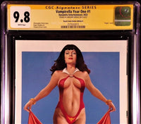 VAMPIRELLA YEAR ONE #1 CGC SS 9.8 ROYAL COMICS EXCLUSIVE BLUE VIRGIN VARIANT1